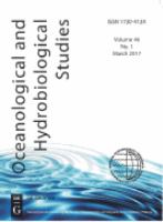 Oceanological and hydrobiological studies