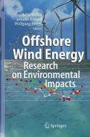 Offshore wind energy research on environmental impacts /