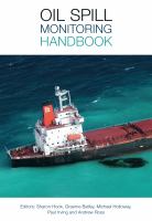 Oil spill monitoring handbook