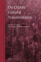On China's cultural transformation