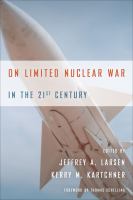 On limited nuclear war in the 21st century