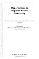 Opportunities to improve marine forecasting