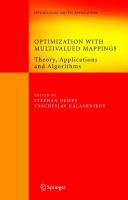 Optimization with Multivalued Mappings Theory, Applications and Algorithms /