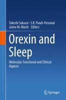 Orexin and Sleep Molecular, Functional and Clinical Aspects /