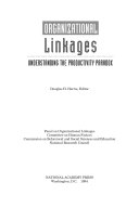 Organizational linkages understanding the productivity paradox /