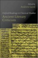 Oxford readings in ancient literary criticism