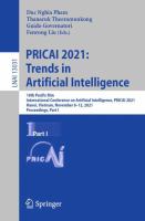 PRICAI 2021: Trends in Artificial Intelligence 18th Pacific Rim International Conference on Artificial Intelligence, PRICAI 2021, Hanoi, Vietnam, November 8–12, 2021, Proceedings, Part I /