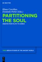 Partitioning the soul debates from Plato to Leibniz /