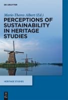 Perceptions of sustainability in heritage studies