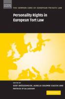 Personality rights in European tort law