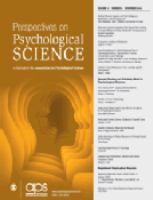 Perspectives on psychological science a journal of the Association for Psychological Science.