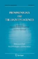 Phenomenology and the cognitive sciences