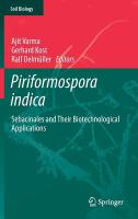 Piriformospora indica Sebacinales and Their Biotechnological Applications /