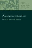 Platonic investigations /