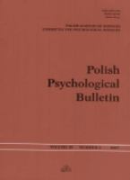Polish psychological bulletin