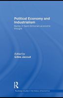 Political economy and industrialism banks in Saint-Simonian economic thought /
