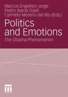 Politics and emotions the Obama phenomenon /