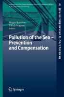 Pollution of the sea prevention and compensation /