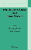 Population change and rural society