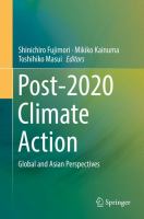 Post-2020 Climate Action Global and Asian Perspectives /