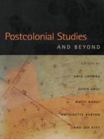 Postcolonial studies and beyond