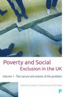 Poverty and social exclusion in the UK.