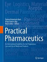 Practical Pharmaceutics An International Guideline for the Preparation, Care and Use of Medicinal Products /