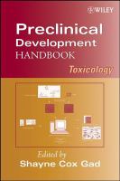 Preclinical development handbook.