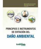 Principios e instrumentos de evitación del daño ambiental /