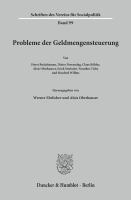 Probleme der Geldmengensteuerung