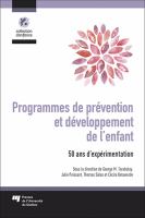 Programmes de prévention et développement de l'enfant : 50 ans d'expérimentation /