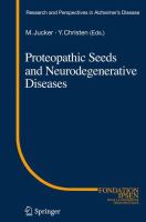 Proteopathic Seeds and Neurodegenerative Diseases