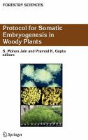 Protocol for Somatic Embryogenesis in Woody Plants