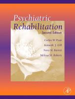Psychiatric rehabilitation