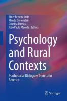 Psychology and Rural Contexts Psychosocial Dialogues from Latin America /