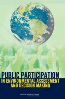 Public participation in environmental assessment and decision making