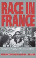 Race in France : interdisciplinary perspectives on the politics of difference /