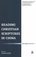 Reading Christian scriptures in China