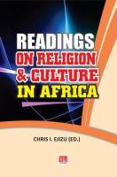 Readings on Religion & Culture in Africa /