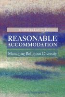 Reasonable accommodation managing religious diversity /