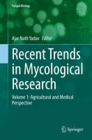 Recent Trends in Mycological Research Volume 1: Agricultural and Medical Perspective /