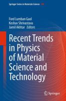 Recent Trends in Physics of Material Science and Technology