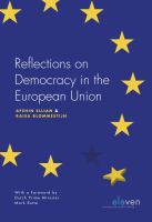 Reflections on democracy in the European Union