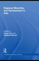 Regional minorities and development in Asia