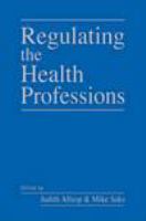 Regulating the health professions