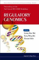 Regulatory genomics proceedings of the 3rd annual RECOMB workshop : National University of Singapore, Singapore 17-18 July 2006 /