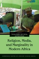 Religion, media, and marginality in modern Africa /
