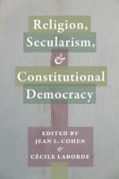 Religion, secularism, & constitutional democracy /