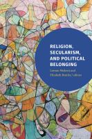 Religion, secularism, and political belonging /