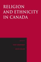 Religion and ethnicity in Canada